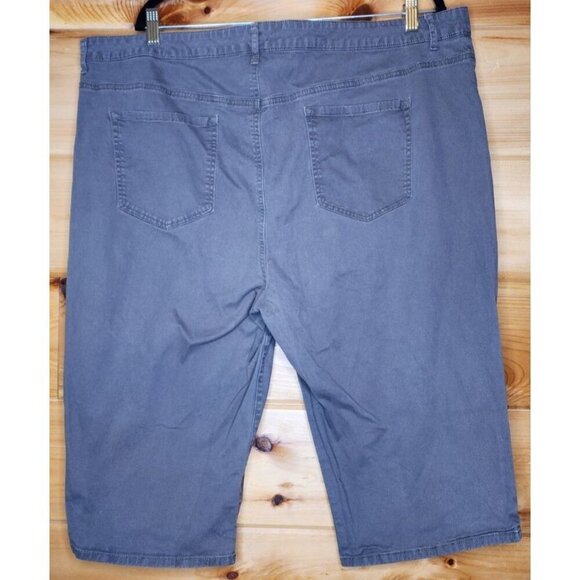 Gloria Vanderbilt Womens Capri Size 24 Brown Solid Amanda Capri Jeans - Picture 3 of 13